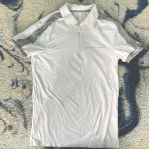 Armani Exchange Mens collard Tee EUC